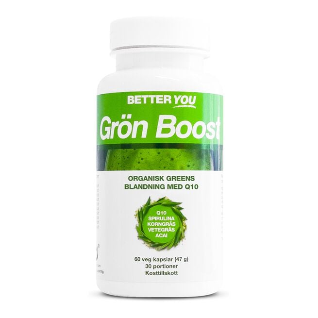 Grön Boost Kapslar 60 kapslar
